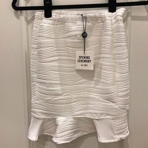 Opening Ceremony wvy strp skirt